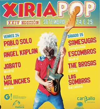 Fechas, información, programa, cartel, imágenes, mapa y ubicación de Xiriapop  en  Carballo