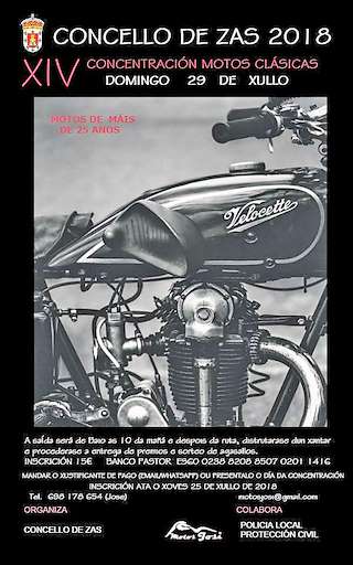 XVI Concentración de Motos Clásicas (2024) en Zas