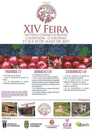 XVIII Feira do Viño e Cereixas de Belesar en Chantada