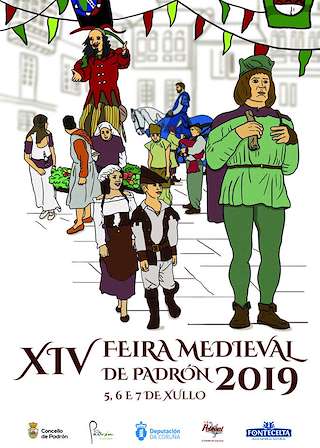 XVII Feira Medieval (2024) en Padrón