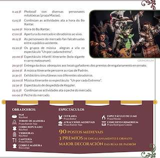 XVII Feira Medieval (2024) en Padrón