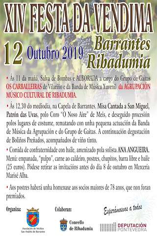 XVIII Festa da Vendima de Barrantes en Ribadumia