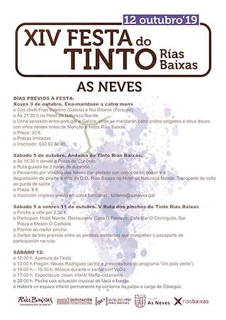 XVIII Festa do Tinto Rías Baixas (2024) en As Neves