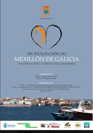 Fechas, información, programa, cartel, imágenes, mapa y ubicación de XIV Exaltación do mexillón de Cabo de Cruz (2024)  en  Boiro