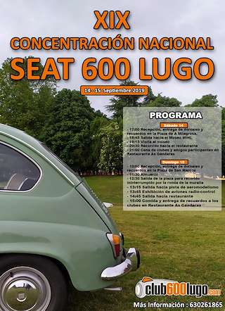 XXIII Concentración Seat 600 en Lugo