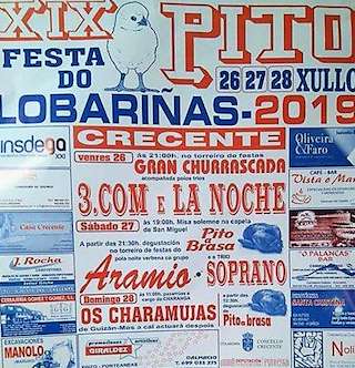 XXI Festa do Pito a Brasa de Lobariñas (2024) en Crecente
