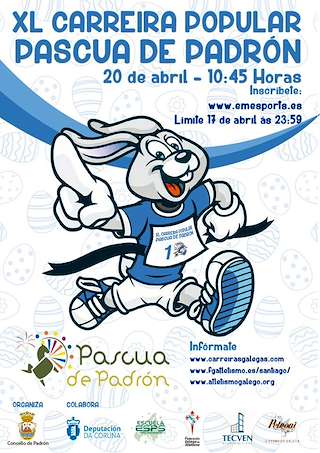 XLIII Carreira Popular de Pascua en Padrón