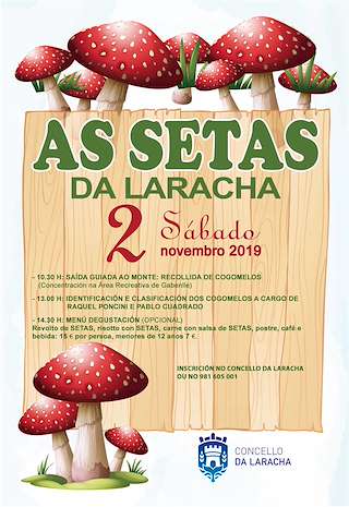 Fechas, información, programa, cartel, imágenes, mapa y ubicación de X Xornada Micolóxica - As Setas  en  Laracha