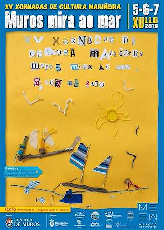 Fechas, información, programa, cartel, imágenes, mapa y ubicación de XIX Xornadas da Cultura Mariñeira "Muros mira ao mar" (2024)