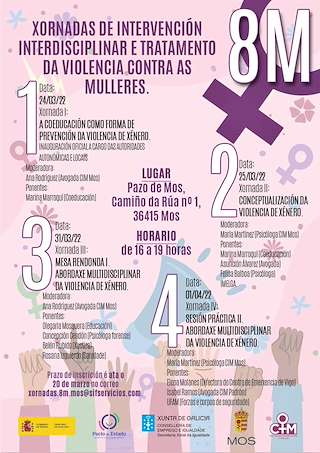 Fechas, información, programa, cartel, imágenes, mapa y ubicación de III Xornadas da Muller  en  Mos