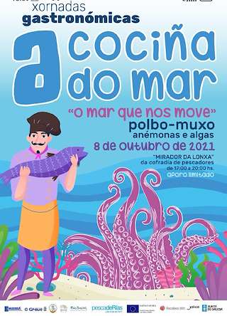 Fechas, información, programa, cartel, imágenes, mapa y ubicación de Xornadas Gastronómicas A Cociña do Mar - O Mar Que Nos Move  en  O Grove