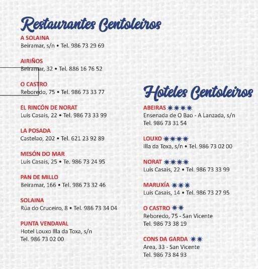 XXI Xornadas Gastronómicas da Centola en O Grove