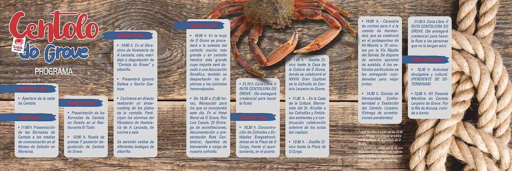 XXI Xornadas Gastronómicas da Centola en O Grove