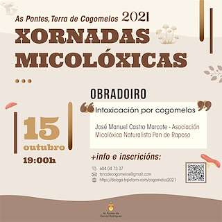 Fechas, información, programa, cartel, imágenes, mapa y ubicación de III Xornadas Micolóxicas  en  As Pontes de García Rodríguez