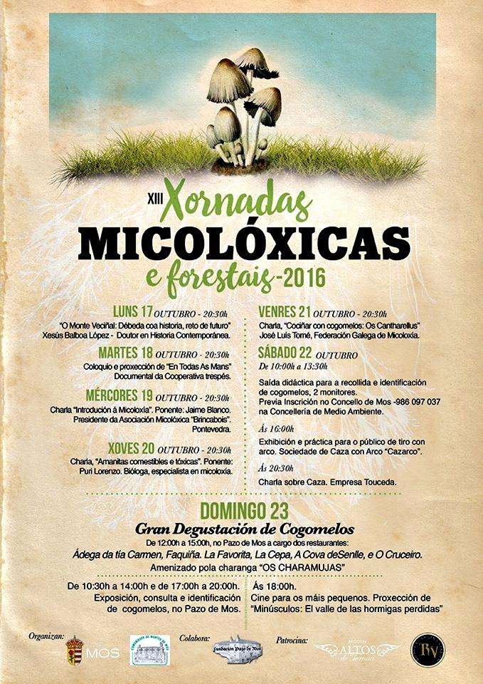 XIX Xornadas Micolóxicas e Forestais en Mos