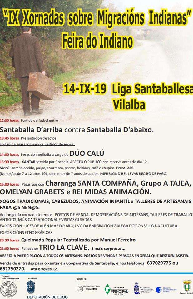 XIII Xornadas sobre Migracións Indianas en Vilalba