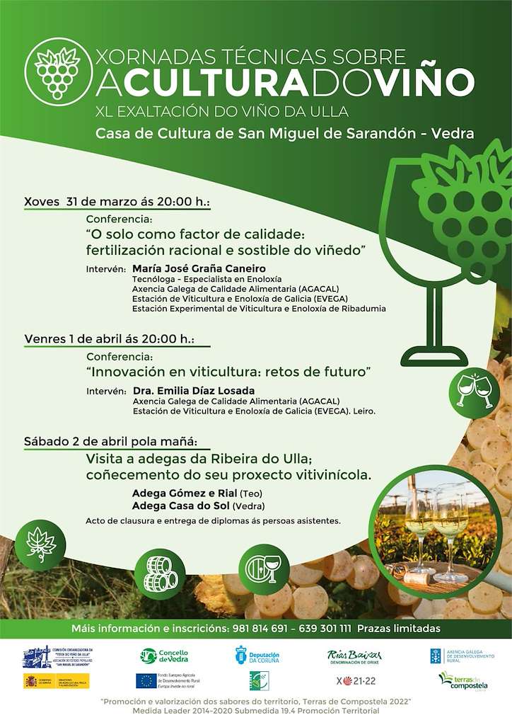 Xornadas Técnicas sobre a Cultura do Viño en Vedra
