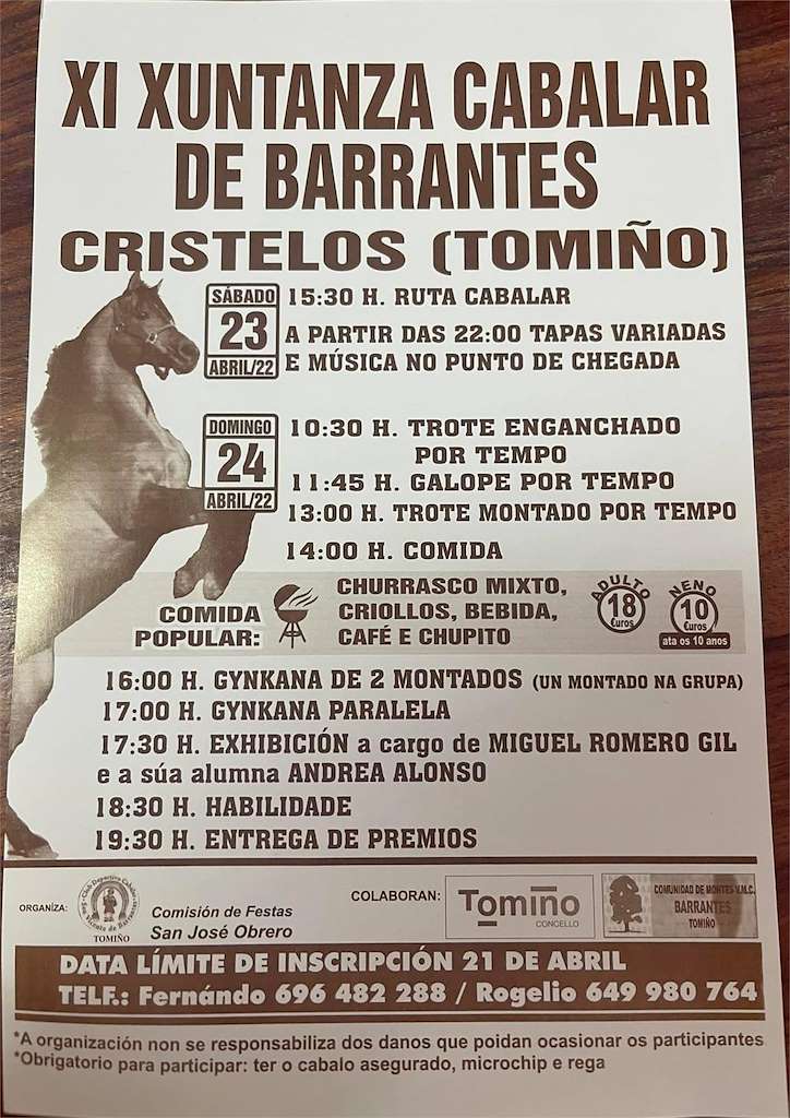 XIII Xuntanza Cabalar de Barrantes en Tomiño