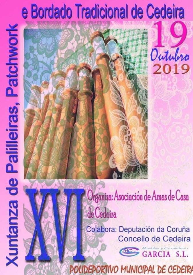 XVII Xuntanza de Palilleiras, Patchwork e Bordado Tradicional en Cedeira