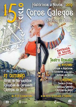 XVIII Ciclo Coros Novos e Históricos Cántigas da Terra en A Coruña
