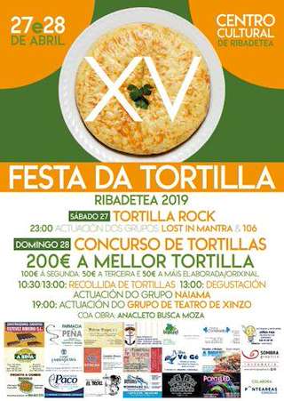 XVIII Festa da Tortilla de Ribadetea en Ponteareas