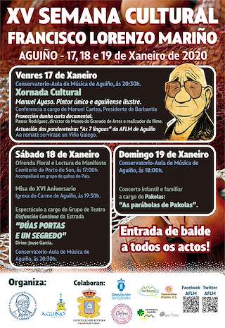 XIX Semana Cultural Francisco Lorenzo Mariño en Ribeira