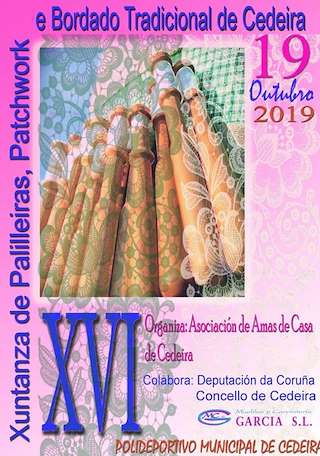 XVII Xuntanza de Palilleiras, Patchwork e Bordado Tradicional en Cedeira