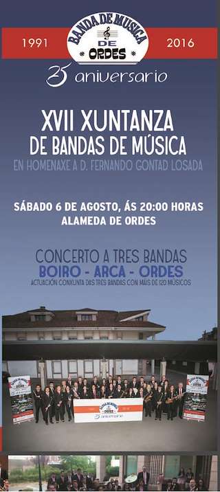 XXIV Xuntanza de Bandas de Música en Ordes