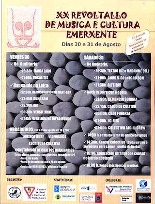 XXX Revoltallo de Música e Cultura Emerxente en Vigo