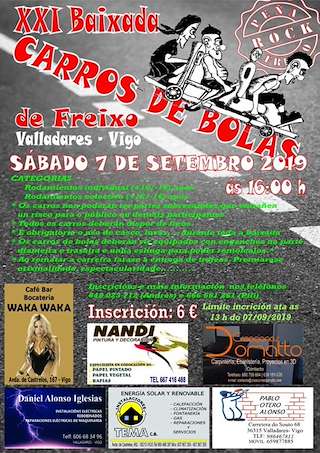XXIII Baixada de Carros de Bolas de Freixo  en Vigo