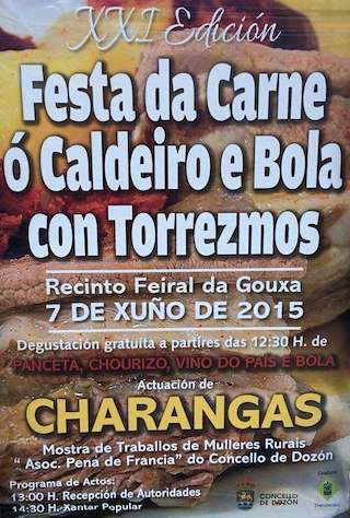 XXVIII Festa da Carne ó Caldeiro e Bola con Torreznos en Dozón