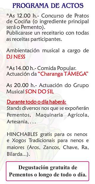 XXVI Feira do Pemento  en Oímbra