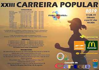 XXV Carreira Popular en Cartelle