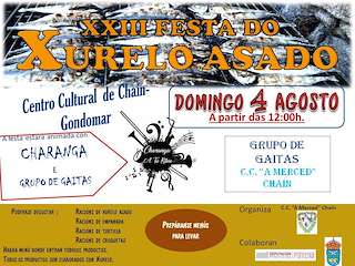 XXVII Festa do Xurelo Asado de Chaín en Gondomar