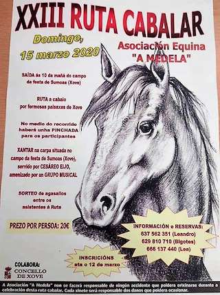 XXV Ruta Cabalar en Xove