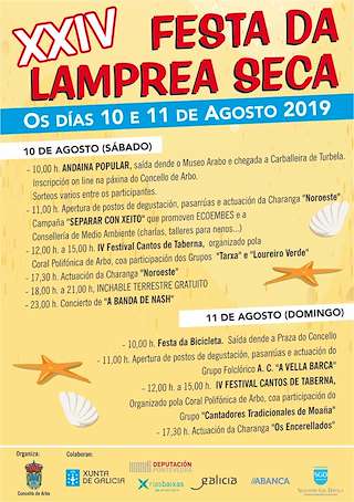 XXIX Festa da Lamprea Seca (2024) en Arbo