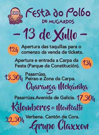 XXXII Festa do Polbo (2024) en Mugardos