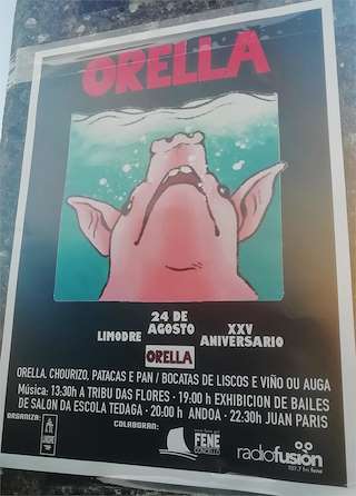 Festa da Orella de Limodre en Fene