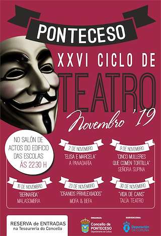 XXX Ciclo de Teatro en Ponteceso