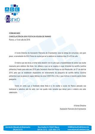 Festa da Xouba (2024) en Rianxo
