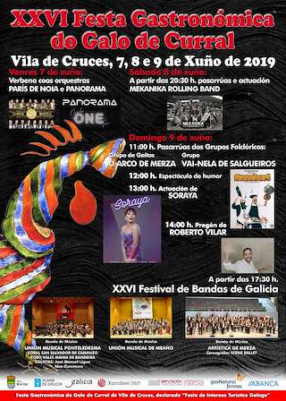 XXX Festa Gastronómica do Galo de Curral en Vila de Cruces
