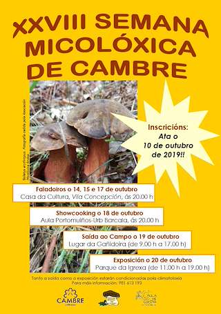 XXX Semana Micolóxica en Cambre