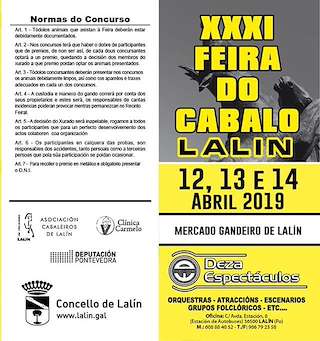 XXXIV Feira do Cabalo en Lalín