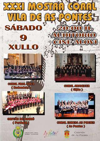 XXXVII Mostra de Música Coral (2024) en As Pontes de García Rodríguez